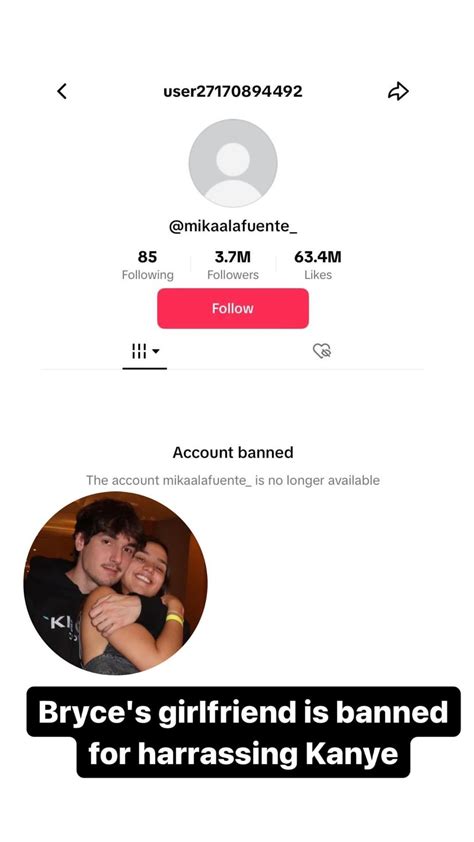 mikalafuente reddit|Mika Lafuente gets banned on TikTok for lying about Kanye. Her .